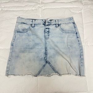 JUSTICE! Light blue Jean skirt